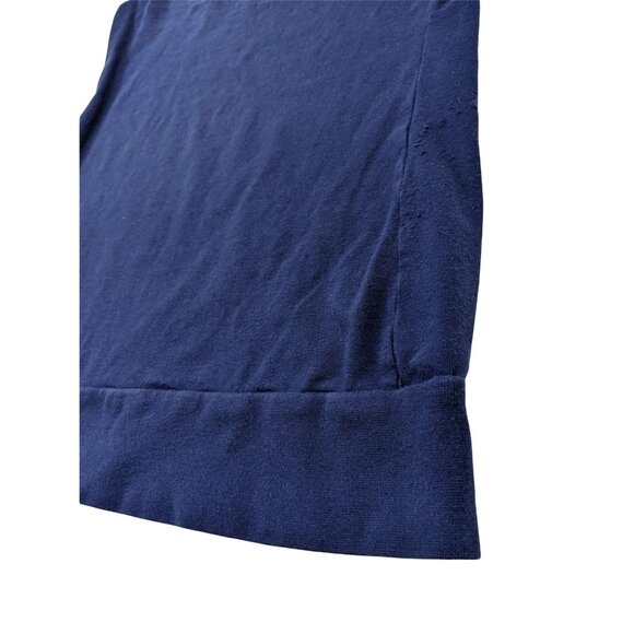 Women's So Blue Small V Neck Top Soft Knit 13d - Picture 7 of 9